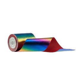 Ανθεκτική εξατομικευμένη κορδέλλα Grosgrain, κορδέλλα λωρίδων ουράνιων τόξων Diy τόξων τρίχας παιδιών