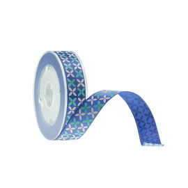 Κορδέλλα Grosgrain σατέν κυριώτερης εκτύπωσης, αντιστρέψιμη κορδέλλα σατέν δώρων Χριστουγέννων