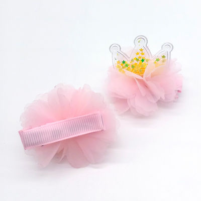 Σαφή Headbands υφάσματος κοριτσιών παιδιών πριγκηπισσών σχεδίου αστεριών για τα μωρά