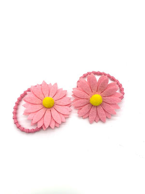 Headbands δαντελλών ηλίανθων υποκύπτουν 6 κοριτσιών ίντσες εξαρτημάτων τρίχας καθορισμένων