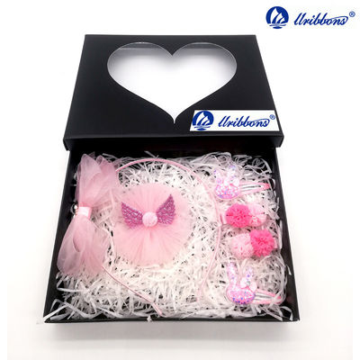 Χαριτωμένα Headbands υφάσματος 6pcs/Set δαντελλών σχεδίων αγγέλου για τα κορίτσια