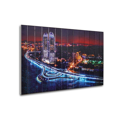 30x19inch αρχιτεκτονικά έργα ζωγραφικής ορόσημων κορδελλών